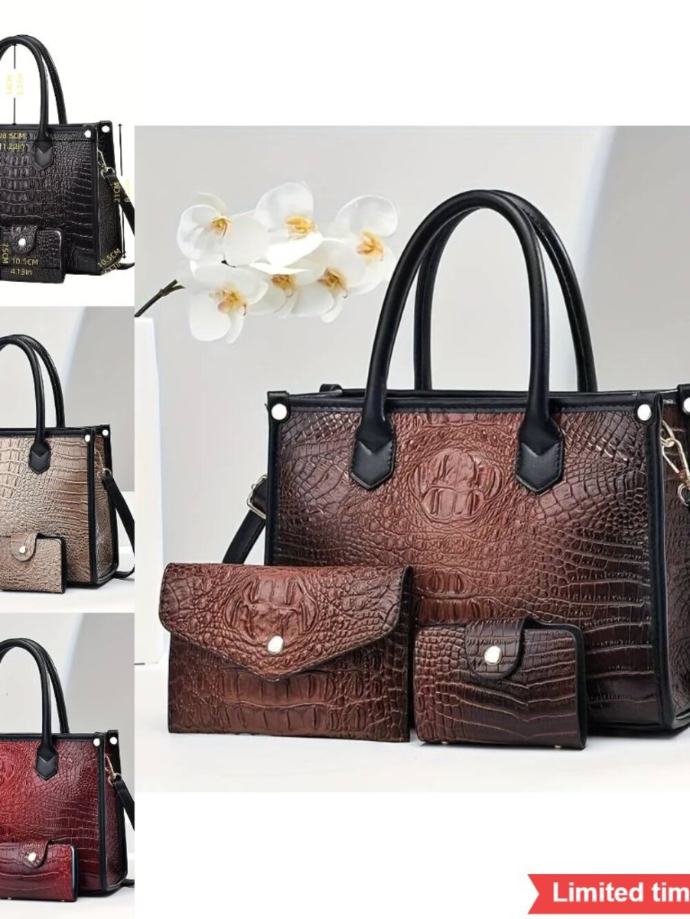 Women's Crossbody Wallet Handbag Tote Shoulder Bag